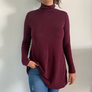 Forever21 Long Sleeve Long Shirt